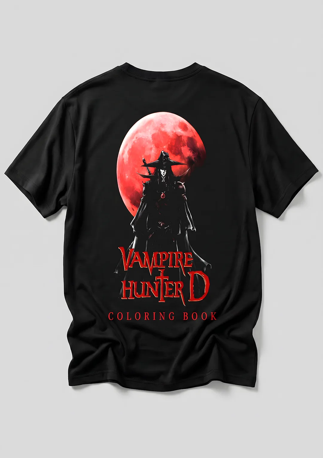 Remera Oversize Vampire Hunter D— Droop #19 Edición Limitada